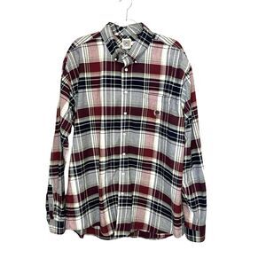 CINCH Men’s XL Plaid Western Shirt‎ Long Sleeve Button Down Chest Pocket Cotton